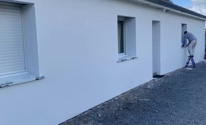 Travaux de revêtement de mur, Domérat, Central Color